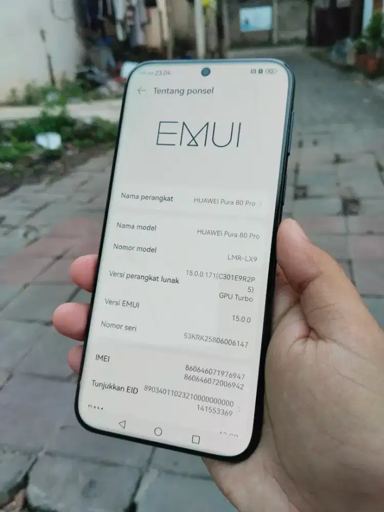 Huawei pura 80 pro fullset 12/512gb