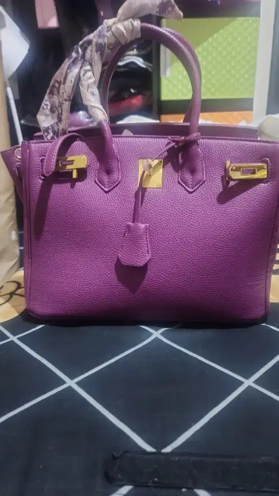 Tas kulit sapi asli impor