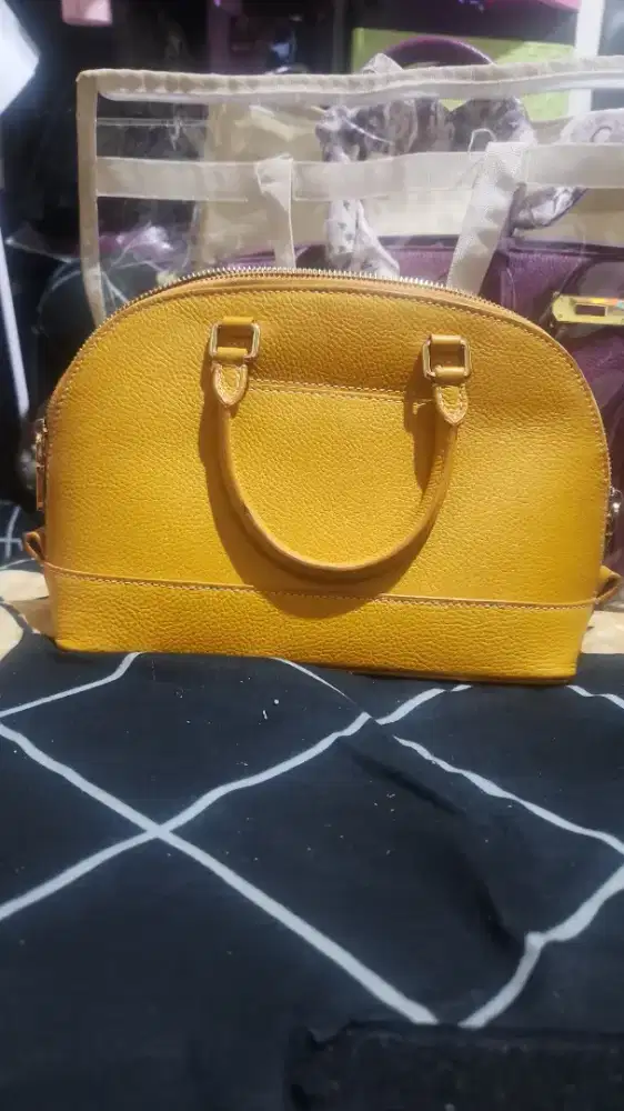 Tas alma kulit sapi asli