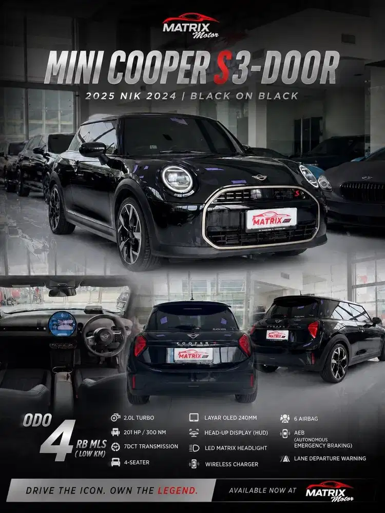Mini cooper S 3 DOOR 2024! Mini Cooper s ! KM LOW ANTIK! Cooper s 2025