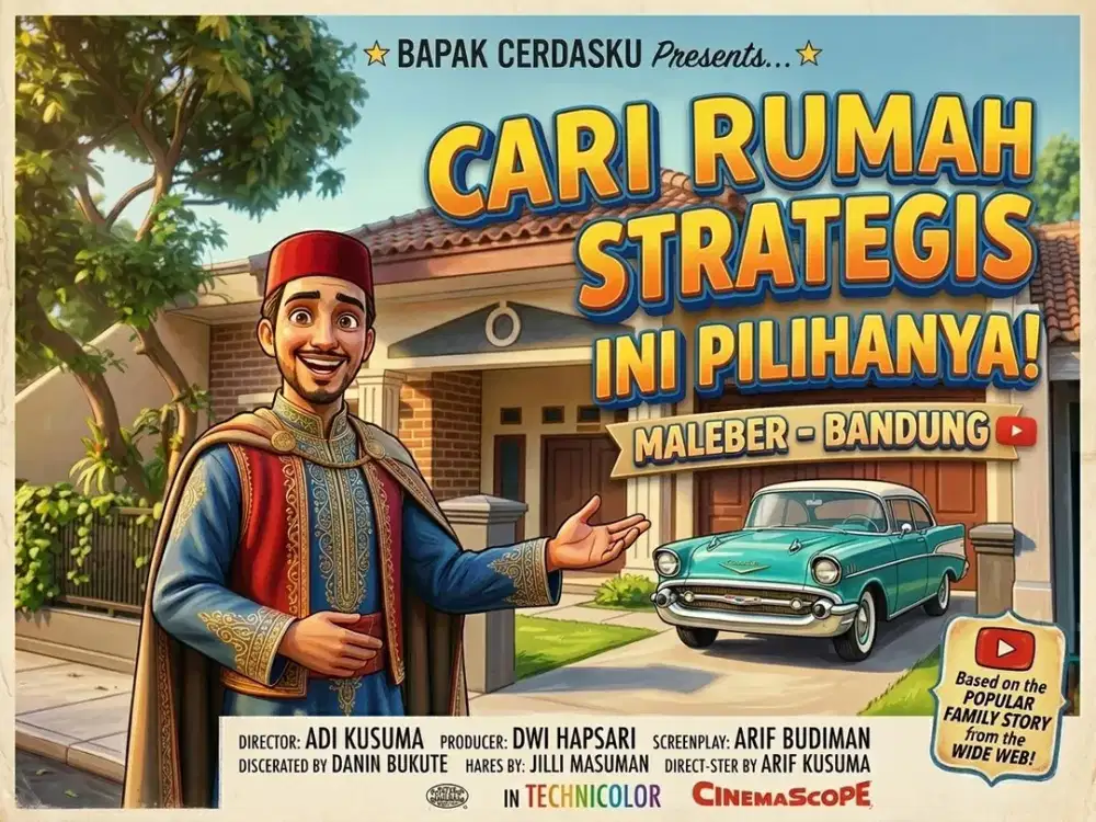 DIJUAL RUMAH DI MALEBER, GARUDA, DADALI, BANDUNG KOTA.