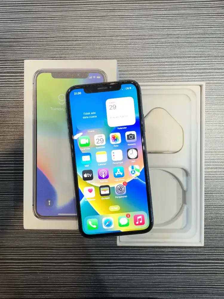 iphone X 256 bh 100%