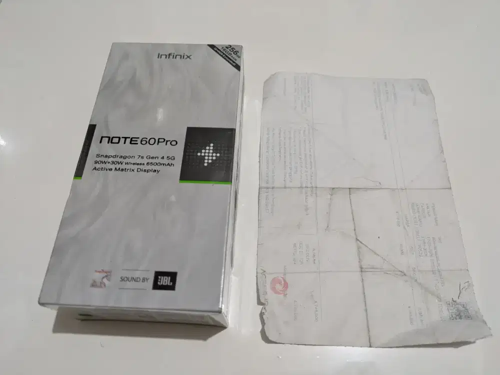 Infinix note 60 pro 5G segelbox ttbt