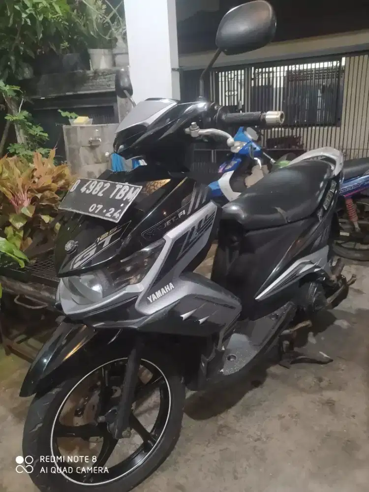 YAMAHA XEON GT 125TH 2014 CAT STRIPING 99% ORISINIL (BLM CAT ULANG)