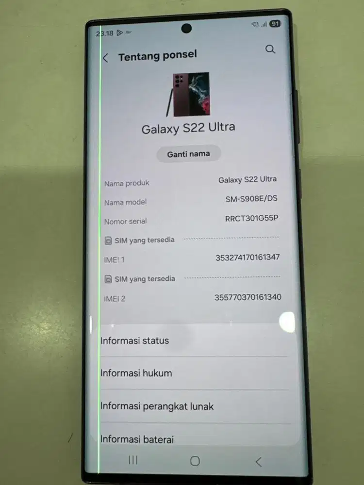 Samsung A22 ultra 12/512 gb