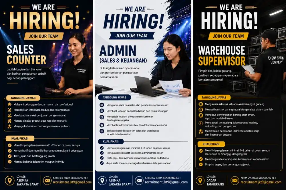 SALES COUNTER BERPENGALAMAN