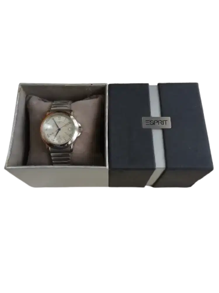 Esprit Automatic n Manual Winding original langka lengkap box n buku