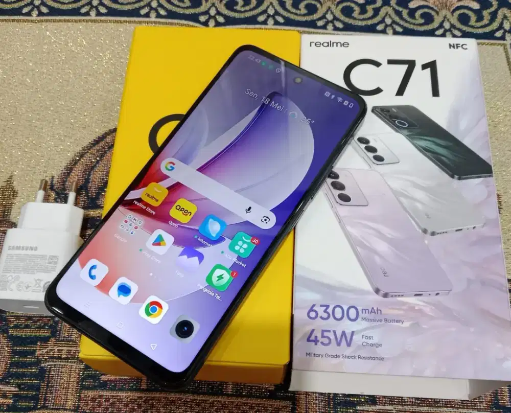 Realme c71 murah fullset
