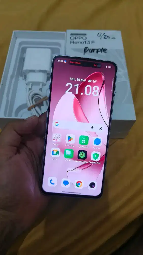 Oppo Reno 13F 8/256GB Super Mulus Rasa Baru