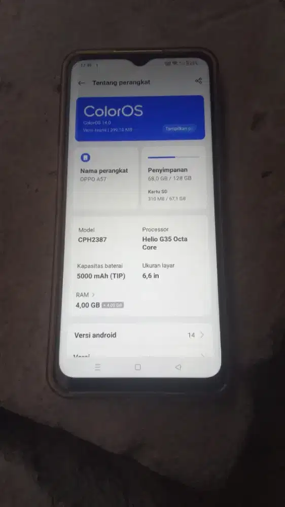 Jual HP OPPO A57