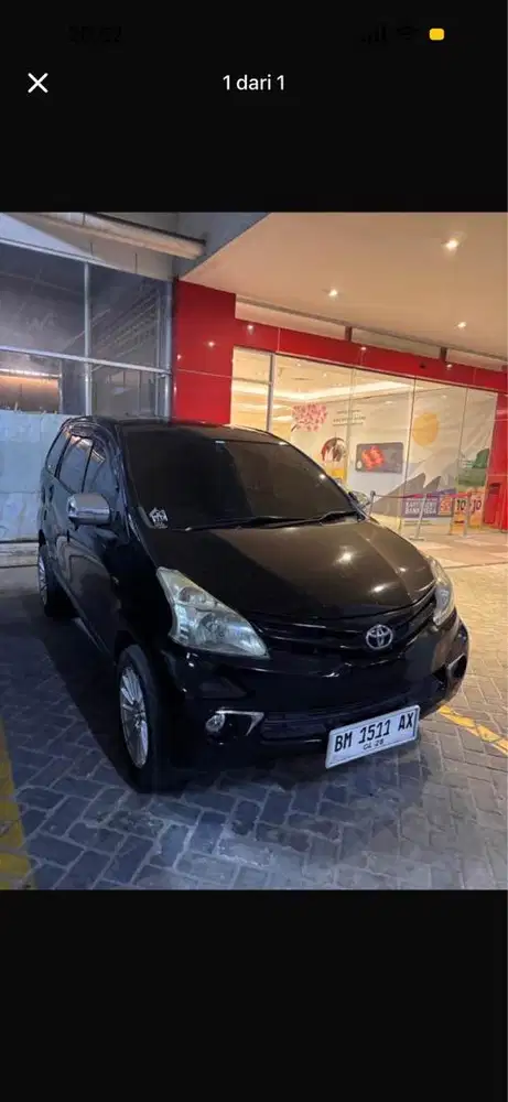 Toyota Avanza G 1.3 2012