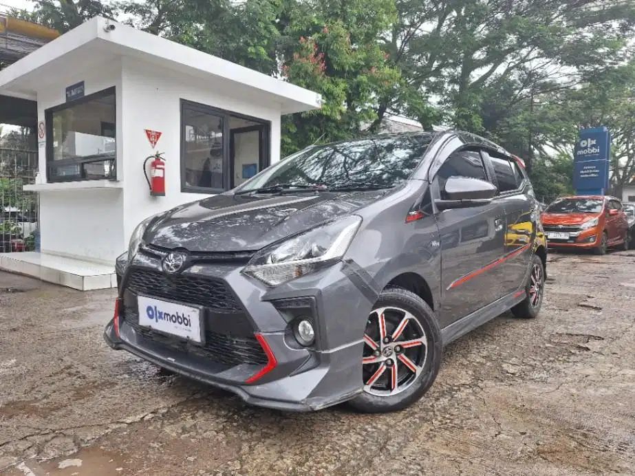 DP MURAH Toyota Agya 1.2 TRD Sportivo Bensin-AT 2021 Abu CBRRB
