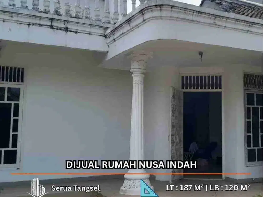 DIJUAL Bukit Nusa Indah Serua Tangsel