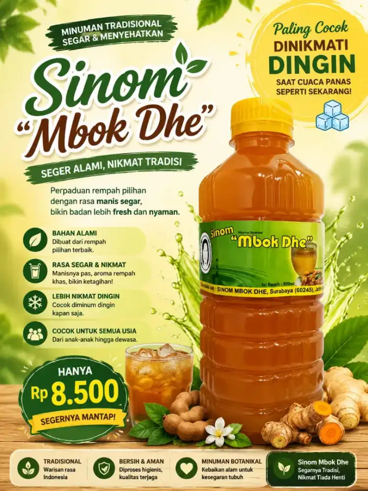 Minuman Sinom - Jamu asli Herbal