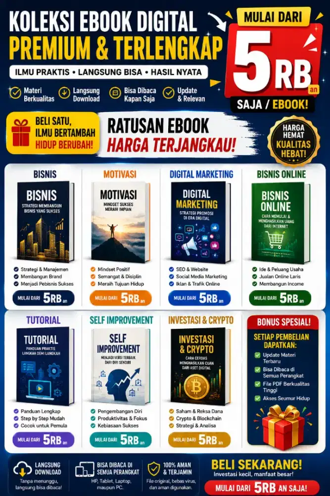 Ebook Digital Motivasi & Bisnis