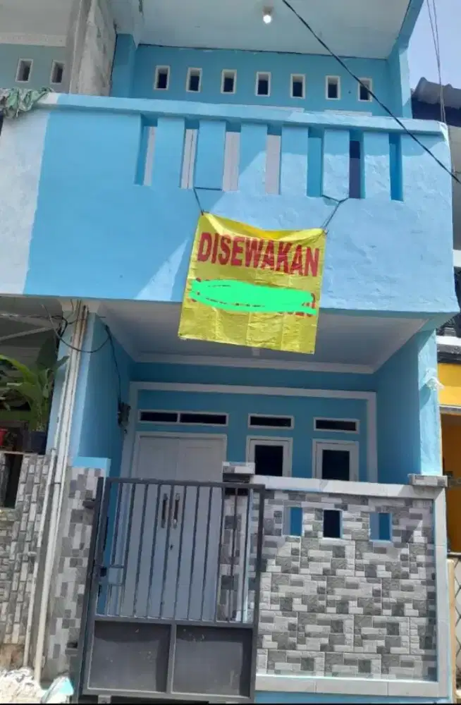 Dikontrakan rumah 2 lantai