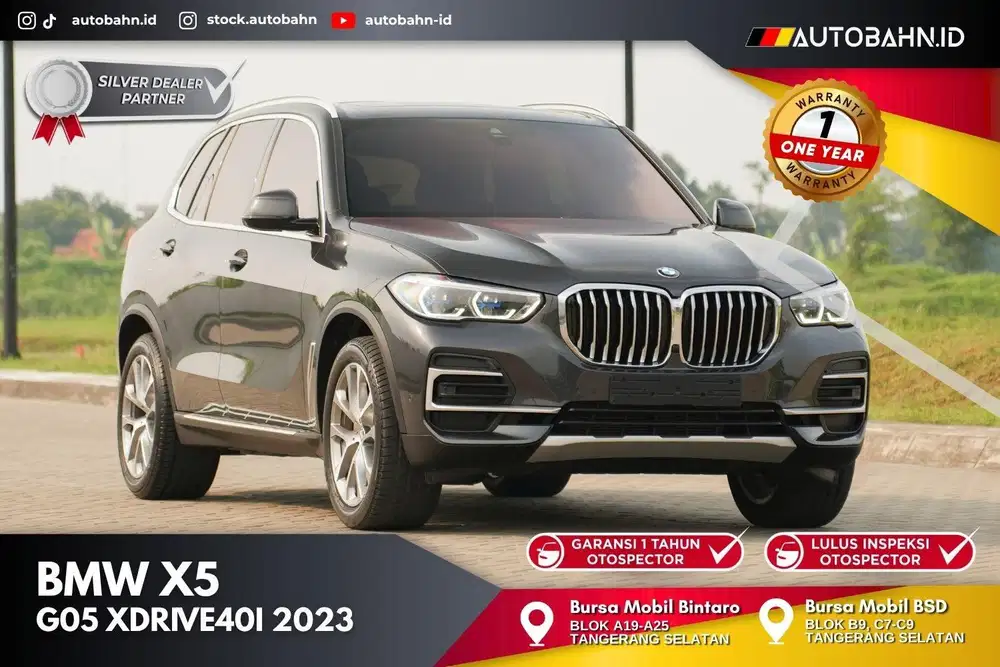 BMW X5 G05 xDrive40i xLine 2023 Full Options! Warranty! E300 530i