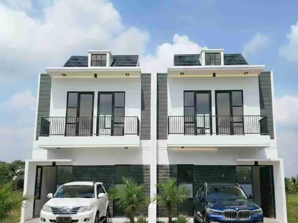 Rumah Baru Asri 2lt dalam Cluster Cigadung Bukit Ligar Bandung