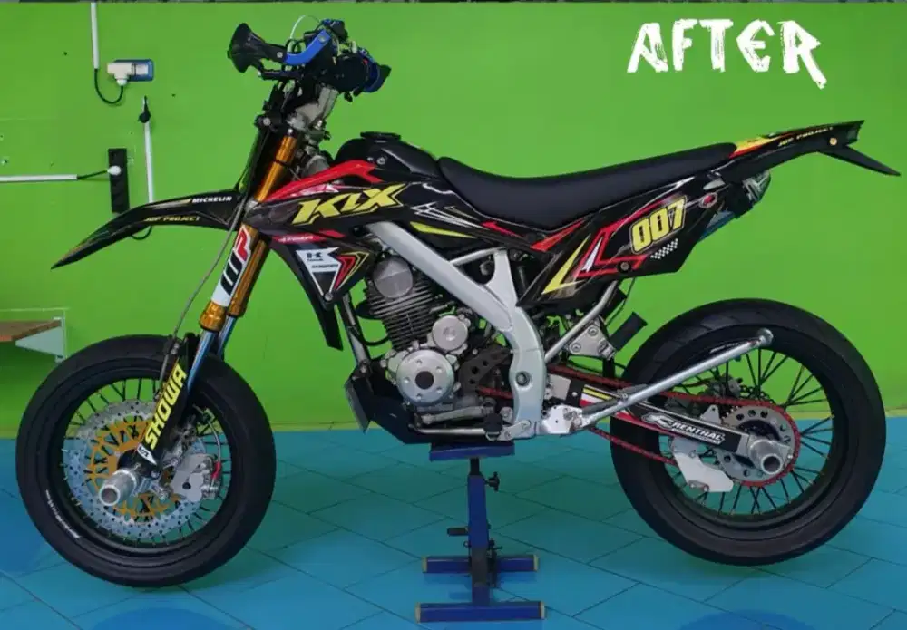 KLX kondisi baru