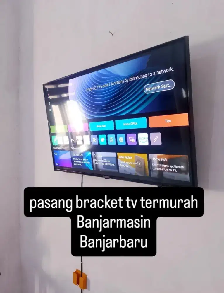 Bracket tv/briket tv/braket tv/breket tv/gantungan tv