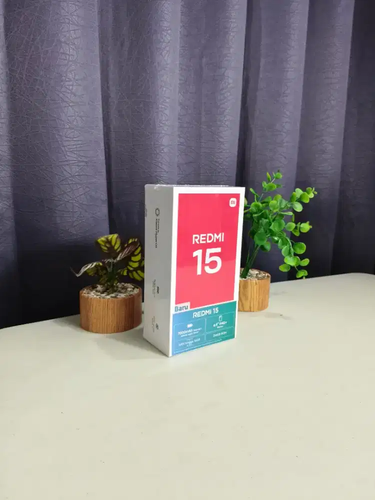 Dijual aja BU Redmi 15 Baru segel box