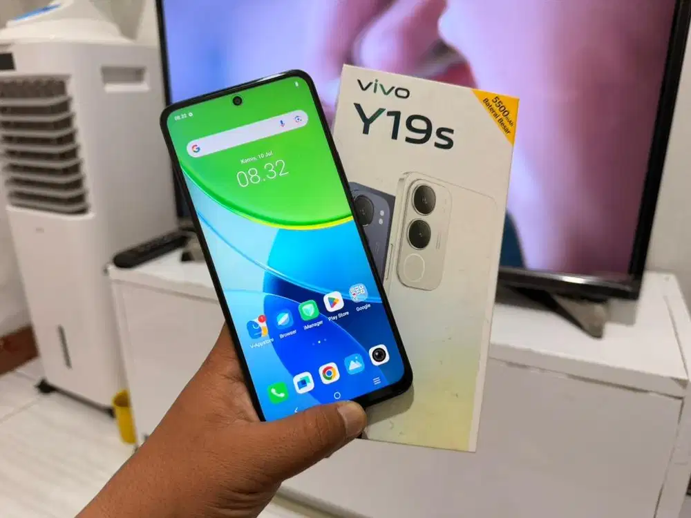 Vivo y19s 6/128gb mulus 1000% like new fullset garansi