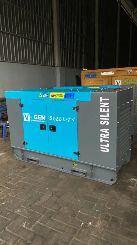 Dijual Genset Isuzu 3P / 1 P 30 KVA