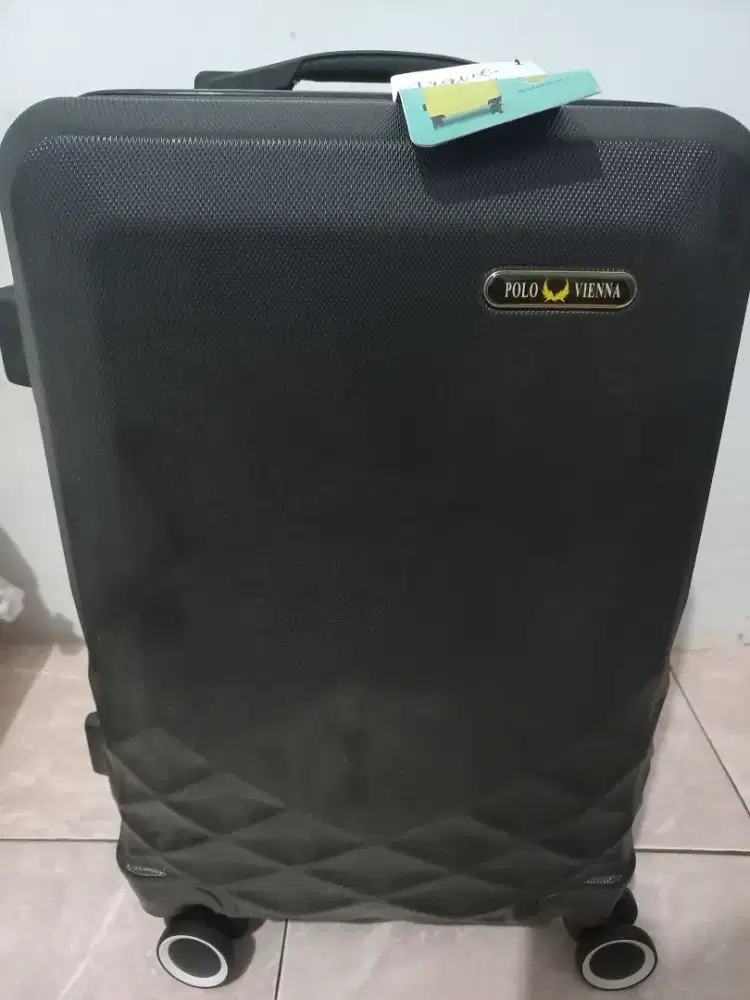 Koper Fiber Hardcase Polo Vienna 24 inch | BLACK