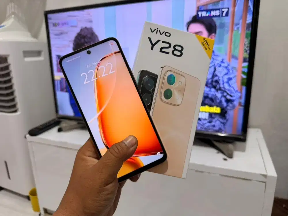 Vivo y28 8/128gb mulus 1000% like new fullset garansi