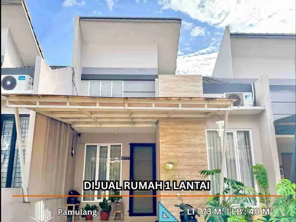 DIJUAL Rumah 1 Lantai Pamulang