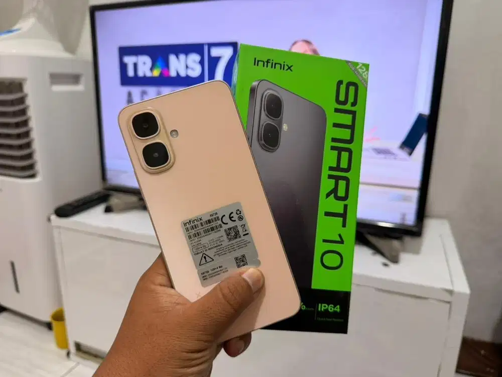 Infinix smart 10 4/128gb mulus 1000% like new fullset