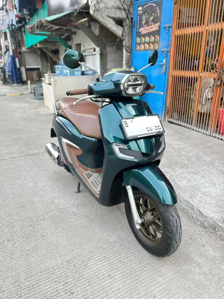 Honda Stylo 160 ABS 2025 Hijau Royal, Km Low 9rb Pajak Panjang