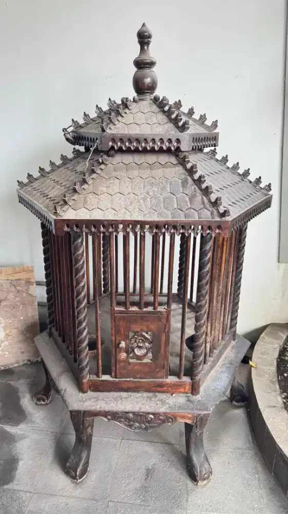 Dijual Kandang Ayam Besar Kayu Jati Asli Mewah Istimewa