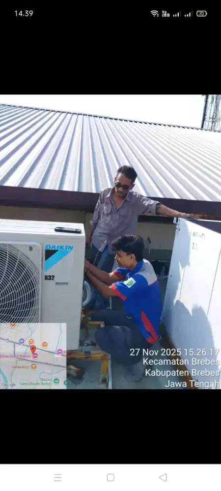 Jasa servis AC kulkas mesin cuci kompa air dll bergaransi