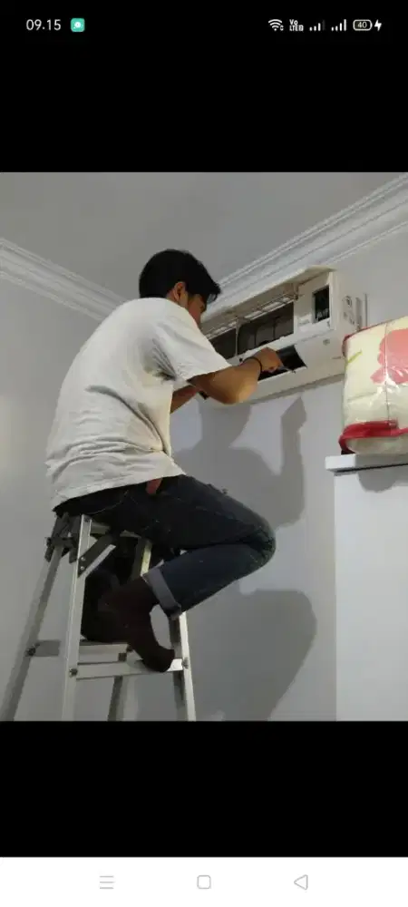 Jasa servis AC kulkas mesin cuci kompa air dll bergaransi