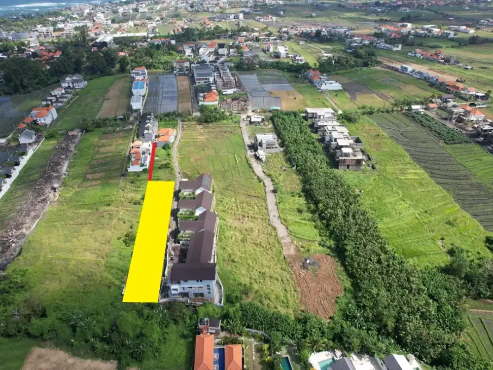 DIJUAL tanah  Lahan Premium di Kawasan Pantai Seseh dekat canggu bali