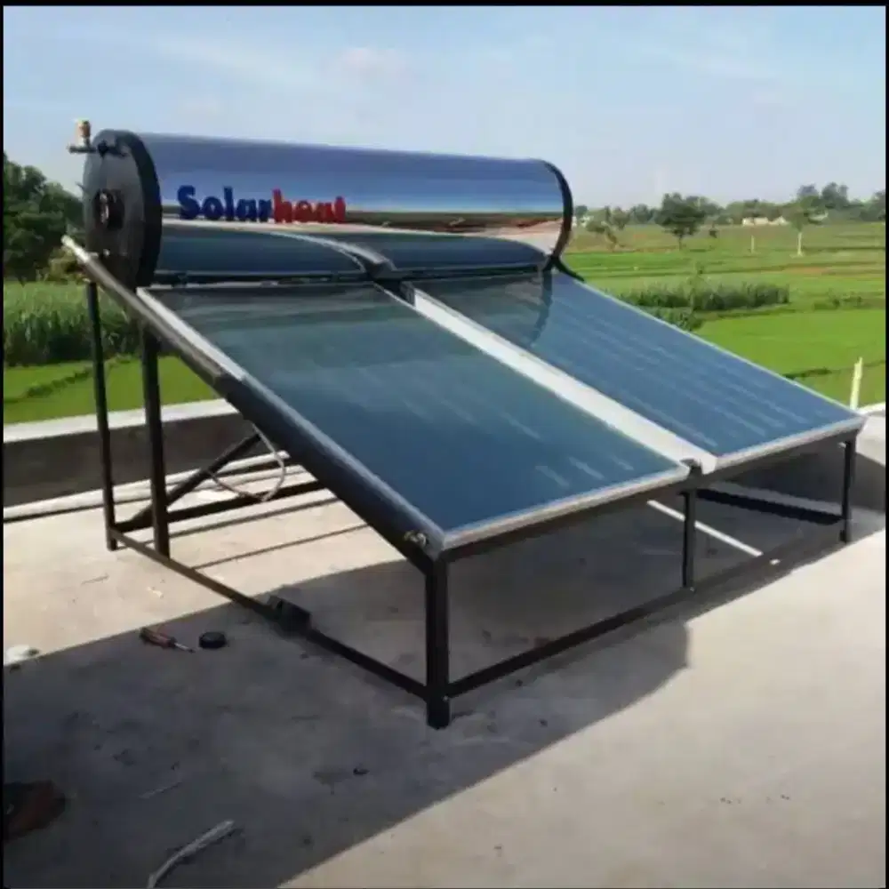 Terima pemasangan water heater solar heat