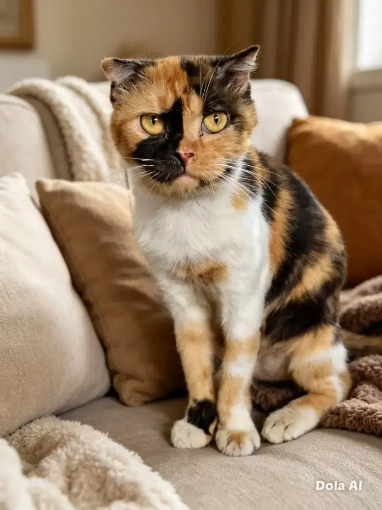 Scottish fold betina birahi