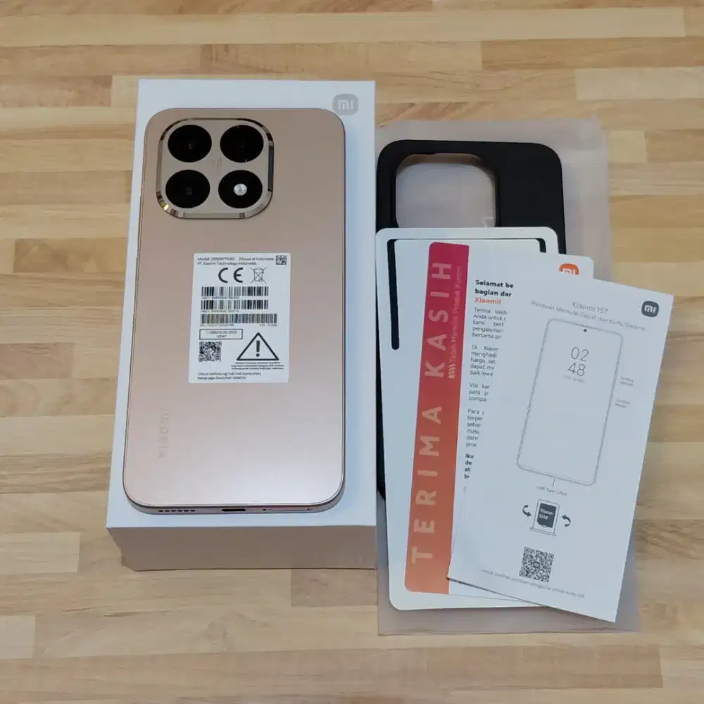 xiaomi 15T 12/512 gb second like new garansi resmi