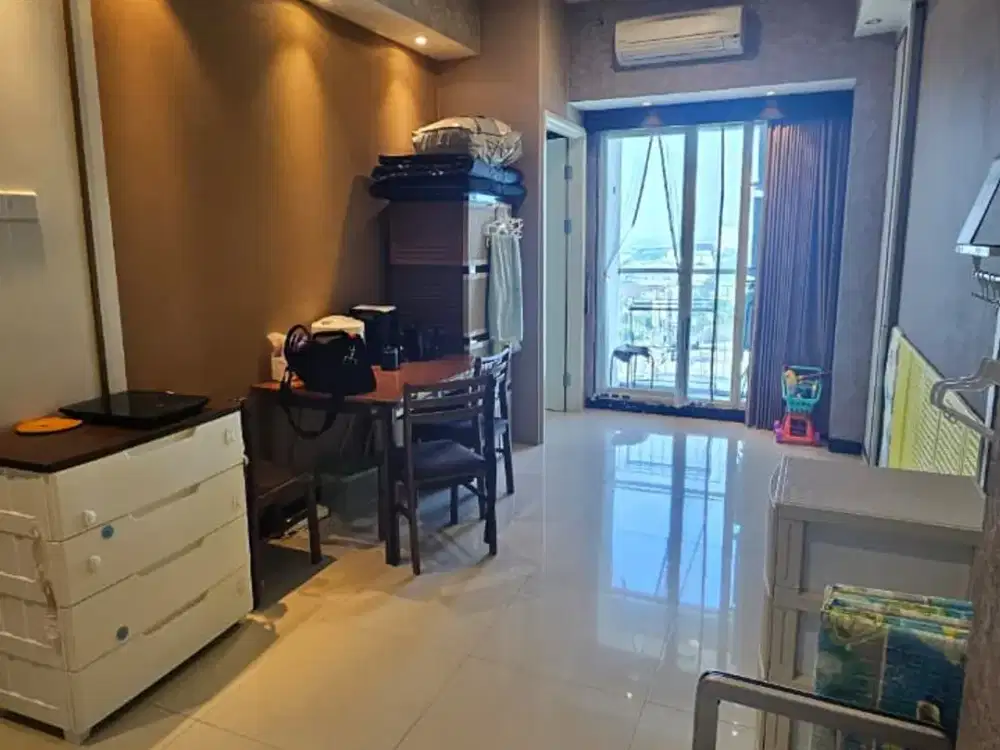 Apartemen Amor connecting Pakuwon City Mall time 2 bedroom corner yang paling besar
