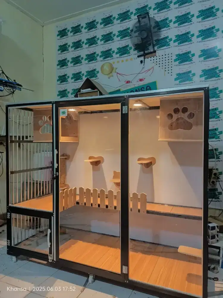 Kandang Alumunium 1 Ruang Luxury