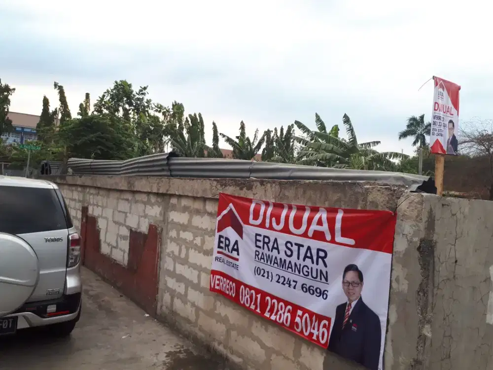 Tanah Kavling Cocok Untuk Mini Townhouse Turun Harga di Belakang Arion Mall Rawamangun Jaktim