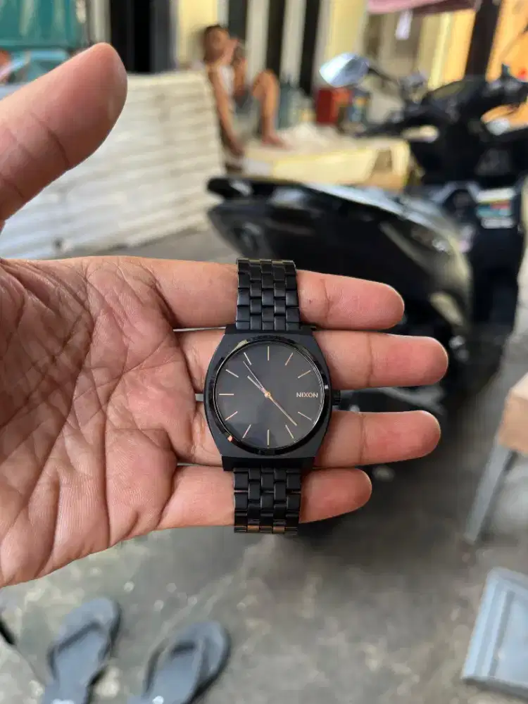 Nixon Time Teller Full Black