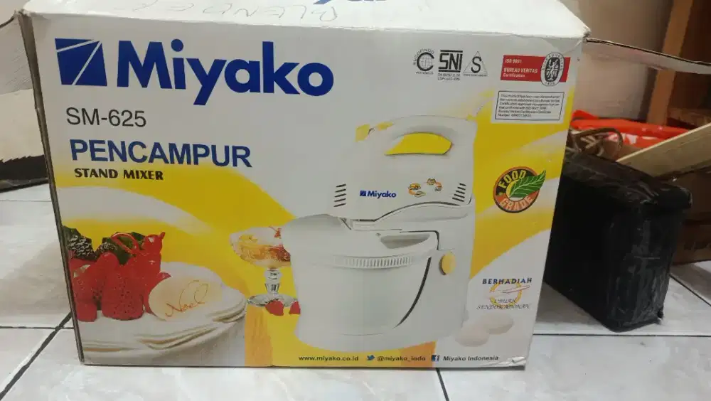 MIXER KUE PENGADON KUEMIYAKO SM-625 MASIH BARU