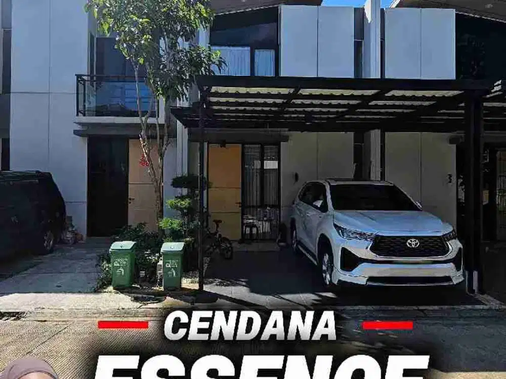 dijual murah rumah sudah renov di cendana essence lippo karawaci
