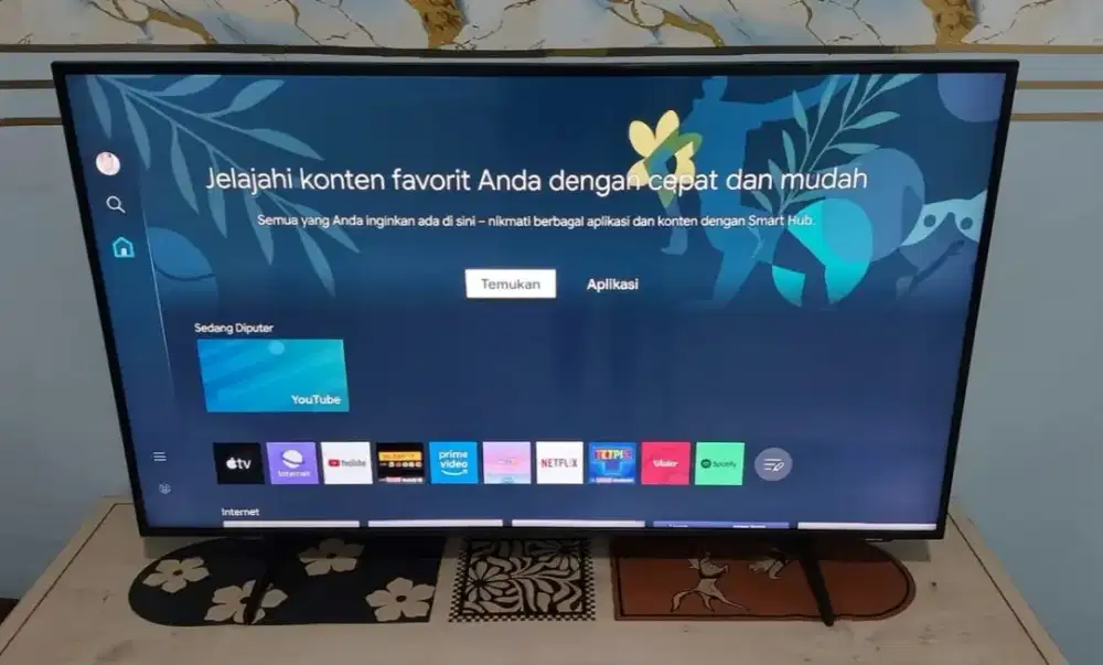 SMART TV SAMSUNG CRYSTAL UHD  BU8000 43 inch