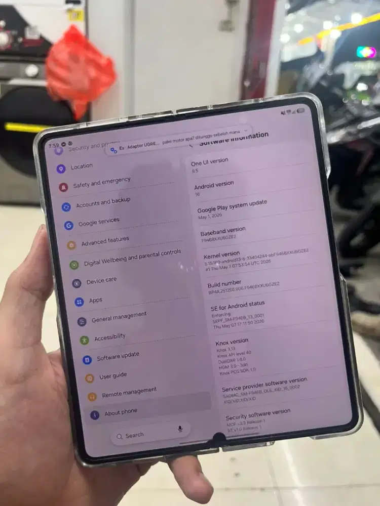 SAMSUNG GALAXY Z FOLD5 12GB_256GB SEIN