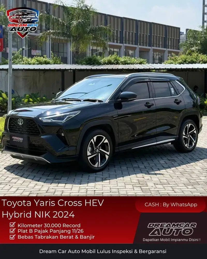 Toyota Yaris Cross Hybrid S TSS NIK 2024 Hitam CX-30 CX30