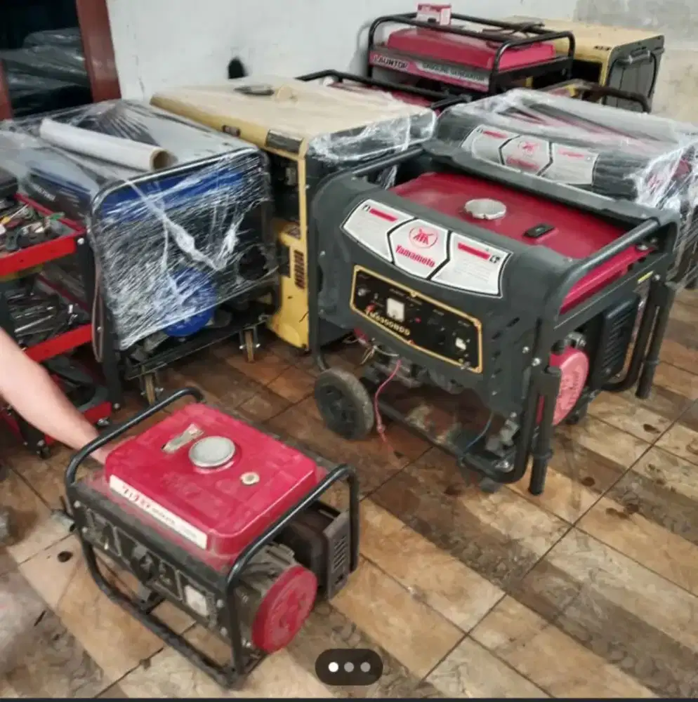 Saya Terima Ac dan genset rusak nya boss
