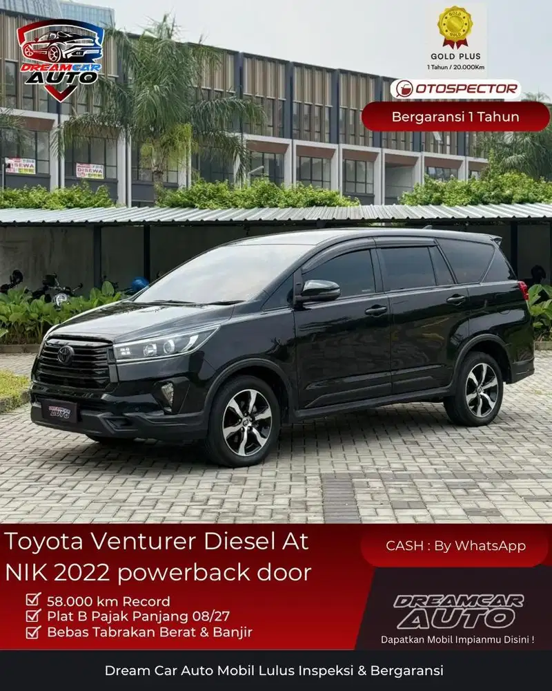 Toyota Kijang Innova Venturer Q At Diesel Nik 2022